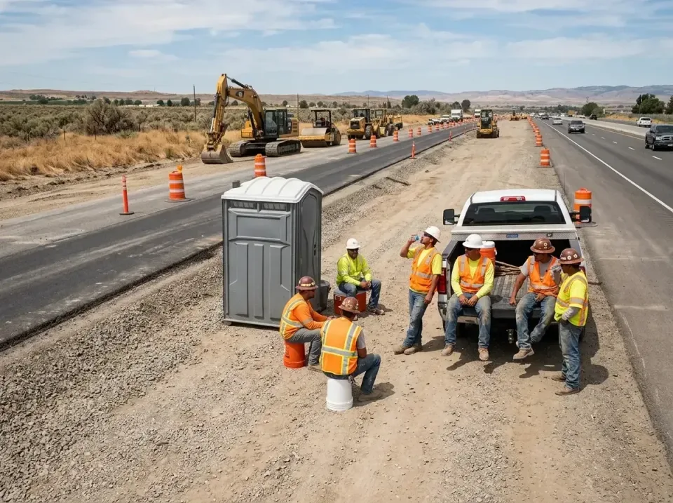 highway-road-construction-crew-007 — frequently asked questions, Porta Potty and Restroom Rentals in Ettrick, VA
